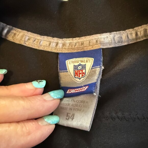 Vintage Reebok NFL C. Woodson #24 Raiders Black Mesh Jersey Size 54 - Picture 7 of 8